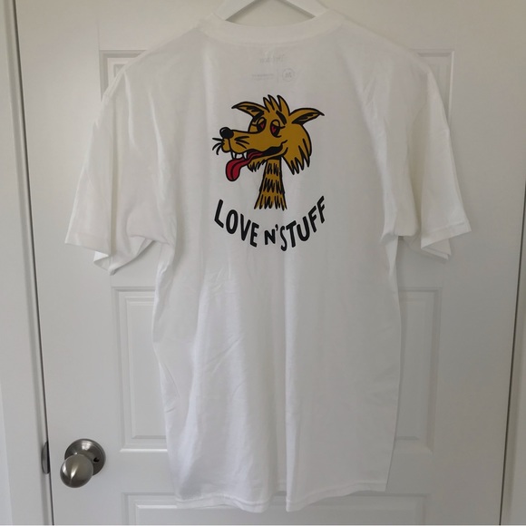 Brixton // NWOT “Love n’ Stuff” Cartoon Graphic T-shirt - Picture 2 of 7